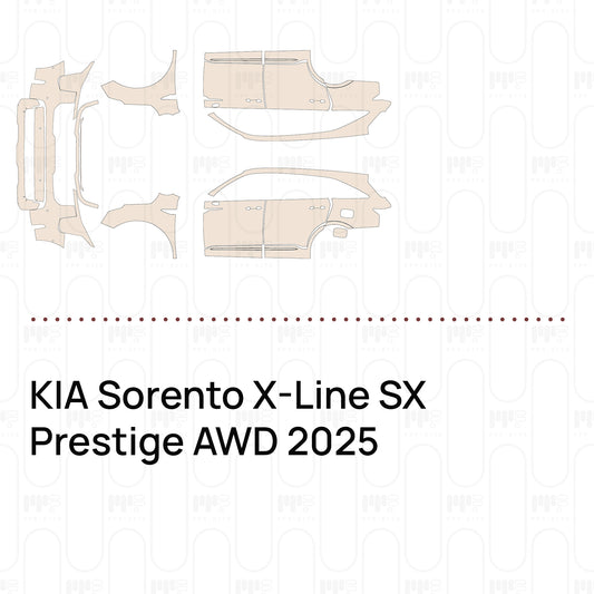 Pre-Cut PPF KIA Sorento X-Line SX Prestige AWD 2025