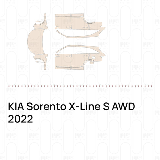 Pre-Cut PPF KIA Sorento X-Line S AWD 2022