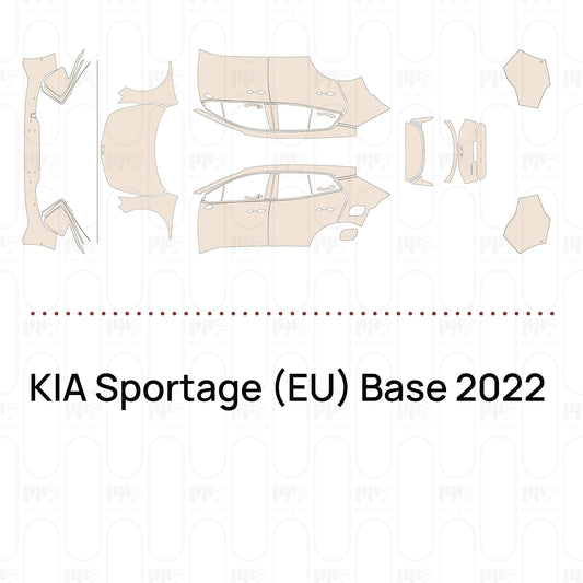 Pre-Cut PPF KIA Sportage (EU) Base 2022