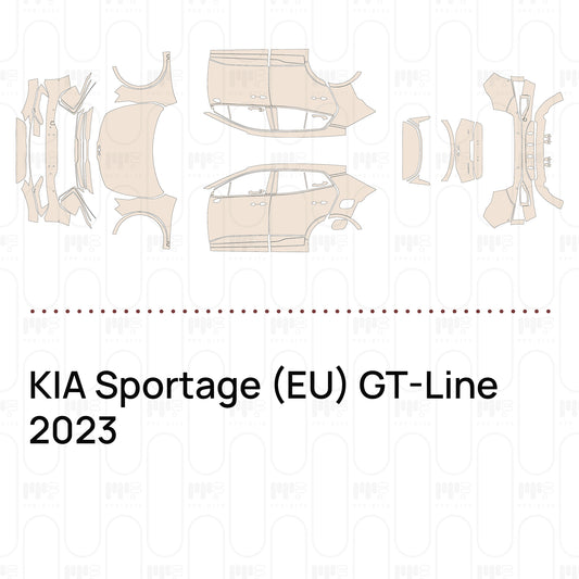 Pre-Cut PPF KIA Sportage (EU) GT-Line 2023