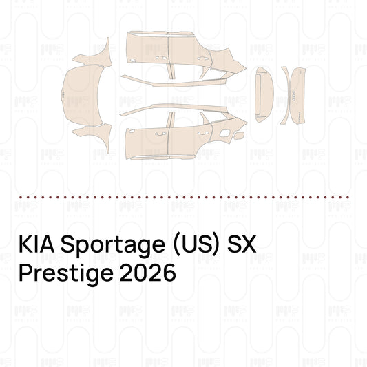 Pre-Cut PPF KIA Sportage (US) SX Prestige 2026