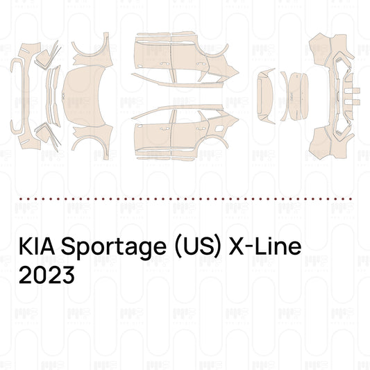 Pre-Cut PPF KIA Sportage (US) X-Line 2023
