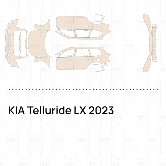 Pre-Cut PPF KIA Telluride LX 2023