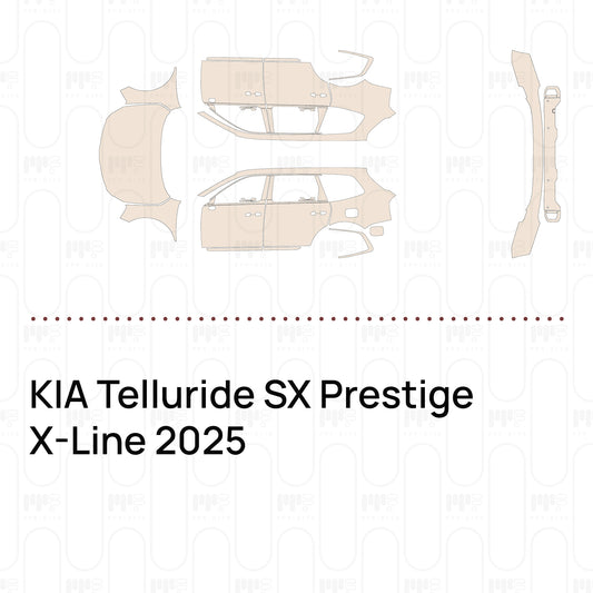 Pre-Cut PPF KIA Telluride SX Prestige X-Line 2025