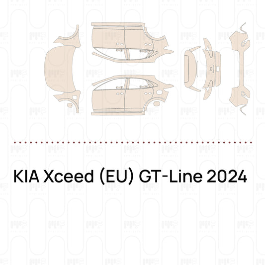 Pre-Cut PPF KIA Xceed (EU) GT-Line 2024