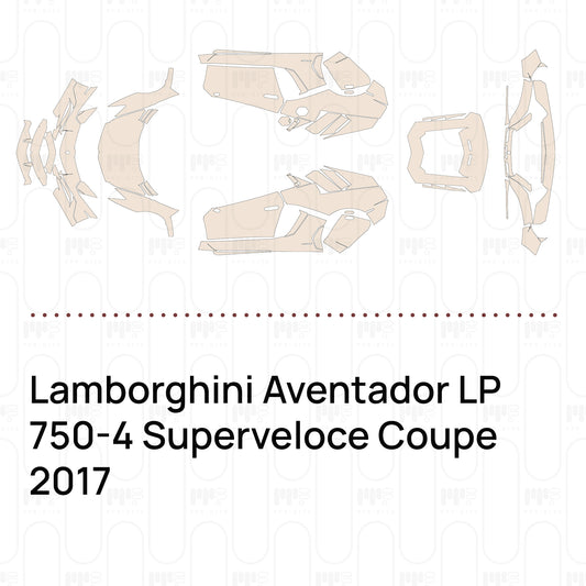 Pre-Cut PPF Lamborghini Aventador LP 750-4 Superveloce Coupe 2017