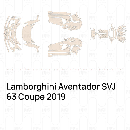 Pre-Cut PPF Lamborghini Aventador SVJ 63 Coupe 2019