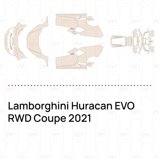 Pre-Cut PPF Lamborghini Huracan EVO RWD Coupe 2021