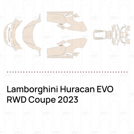 Pre-Cut PPF Lamborghini Huracan EVO RWD Coupe 2023
