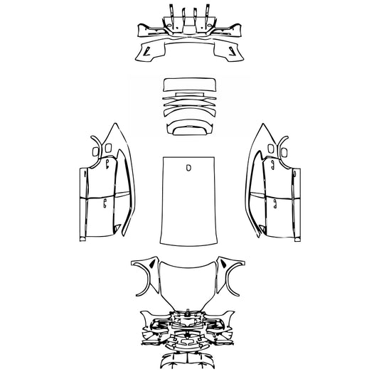 Pre-Cut PPF Lamborghini Urus SE 2025 - PPF-Kits