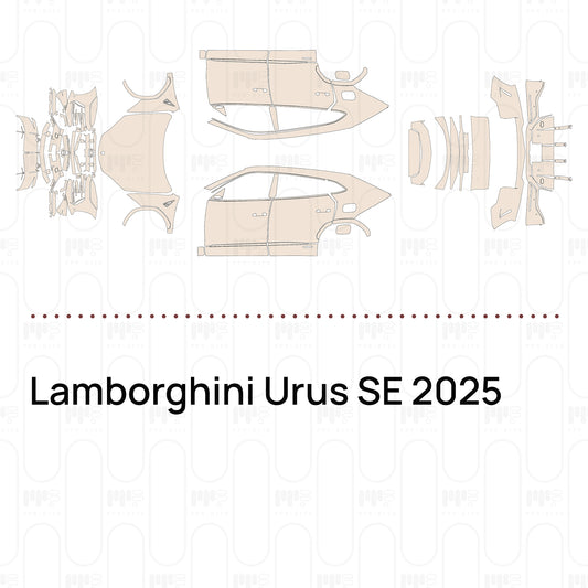 Pre-Cut PPF Lamborghini Urus SE 2025