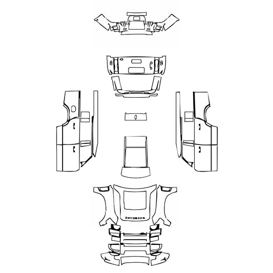 Pre-Cut PPF Land Rover Defender 130 X-Dynamic 2023 - PPF-Kits