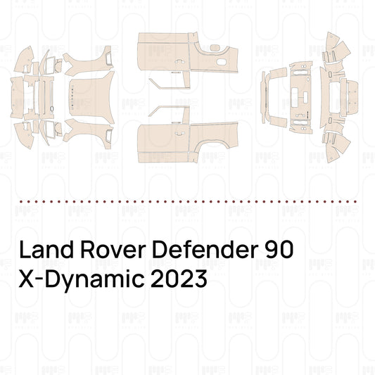 Pre-Cut PPF Land Rover Defender 90 X-Dynamic 2023