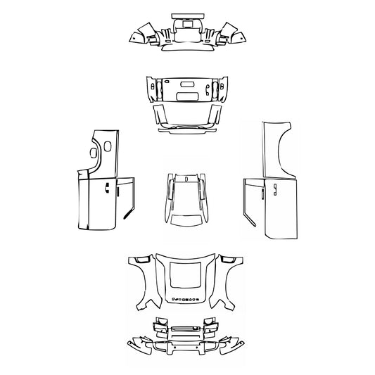Pre-Cut PPF Land Rover Defender 90 X 2021 - PPF-Kits