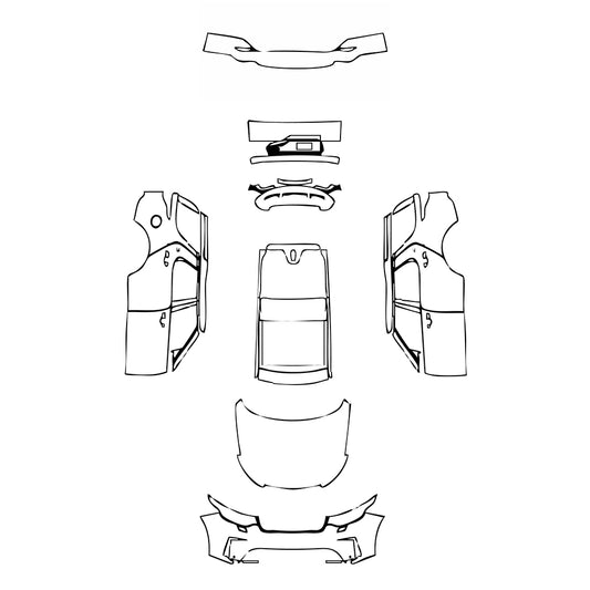 Pre-Cut PPF Land Rover Discovery Discovery 5 S 2023 - PPF-Kits
