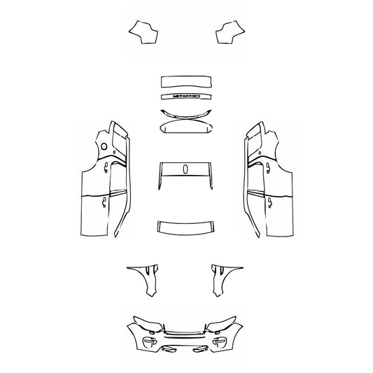 Pre-Cut PPF Land Rover Discovery Sport HSE 2016 - PPF-Kits
