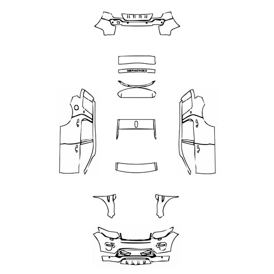 Pre-Cut PPF Land Rover Discovery Sport R-Dynamic 2019 - PPF-Kits