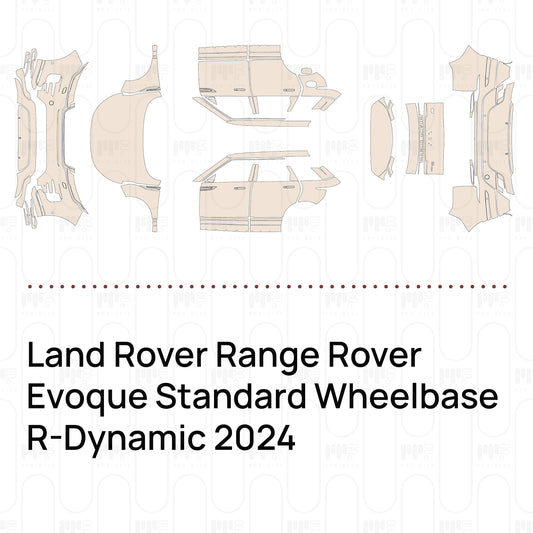 Pre-Cut PPF Land Rover Range Rover Evoque Standard Wheelbase R-Dynamic 2024