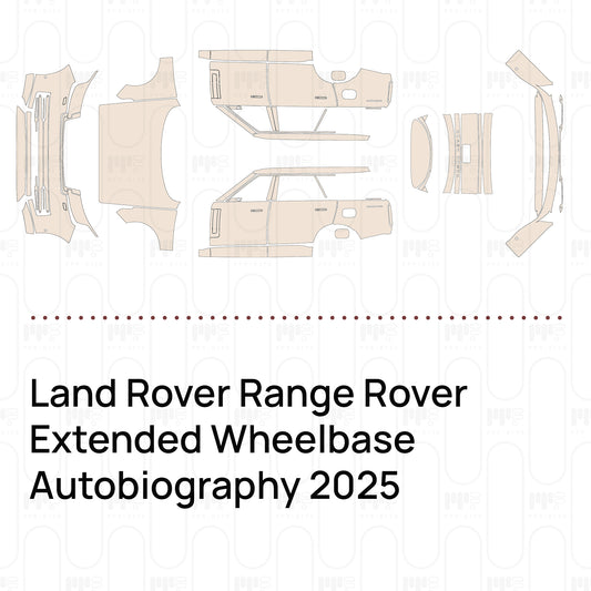 Pre-Cut PPF Land Rover Range Rover Extended Wheelbase Autobiography 2025