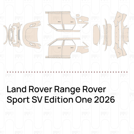 Pre-Cut PPF Land Rover Range Rover Sport SV Edition One 2026