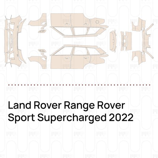 Pre-Cut PPF Land Rover Range Rover Sport Supercharged 2022
