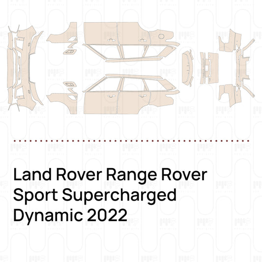 Pre-Cut PPF Land Rover Range Rover Sport Supercharged Dynamic 2022