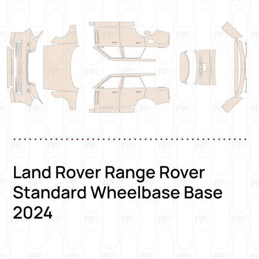 Pre-Cut PPF Land Rover Range Rover Standard Wheelbase Base 2024