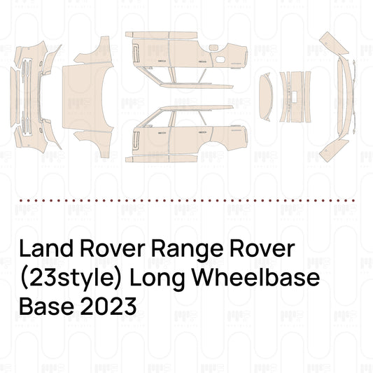 Pre-Cut PPF Land Rover Range Rover (23style) Long Wheelbase Base 2023