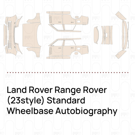 Pre-Cut PPF Land Rover Range Rover (23style) Standard Wheelbase Autobiography 2022