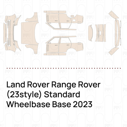 Pre-Cut PPF Land Rover Range Rover (23style) Standard Wheelbase Base 2023