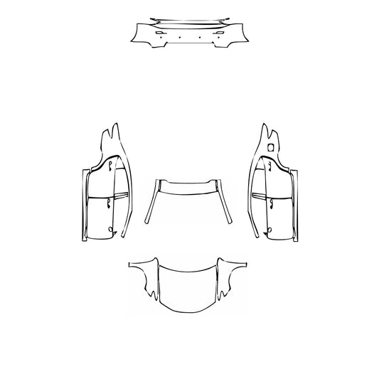 Pre-Cut PPF Lexus ES Luxury 2014 - PPF-Kits
