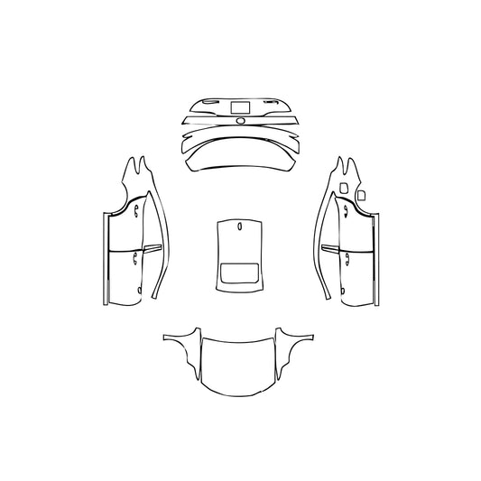Pre-Cut PPF Lexus ES Luxury 2025 - PPF-Kits
