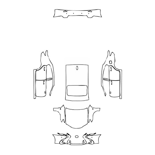 Pre-Cut PPF Lexus GS F-Sport 2016 - PPF-Kits
