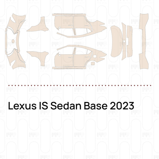 Pre-Cut PPF Lexus IS Sedan Base 2023