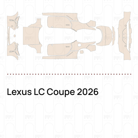 Pre-Cut PPF Lexus LC Coupe 2026