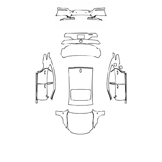 Pre-Cut PPF Lexus LS Fuel F Sport 2022 - PPF-Kits