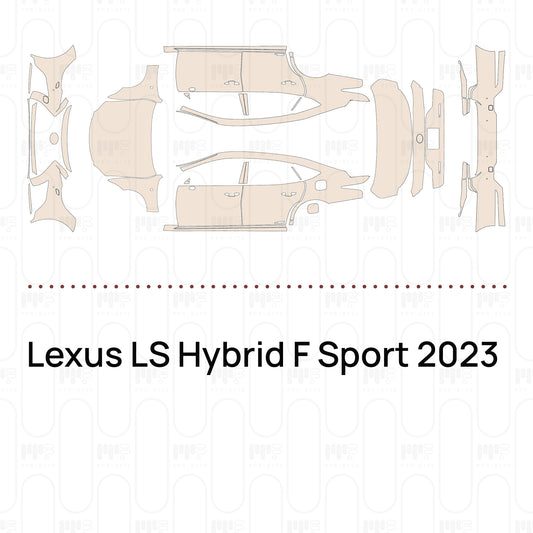 Pre-Cut PPF Lexus LS Hybrid F Sport 2023