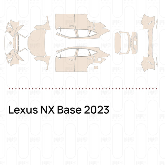 Pre-Cut PPF Lexus NX Base 2023