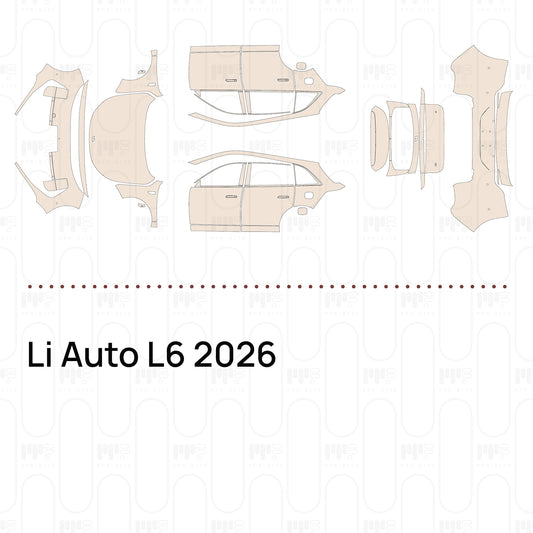 Li Auto L6 2026 – Pre-Cut PPF