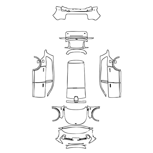 Pre-Cut PPF Li Auto L9 2024 - PPF-Kits