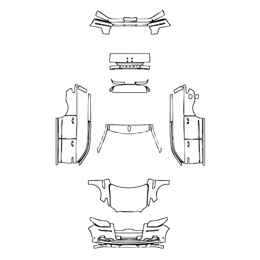 Pre-Cut PPF Lincoln NAVIGATOR Extended Wheelbase 2023 - PPF-Kits