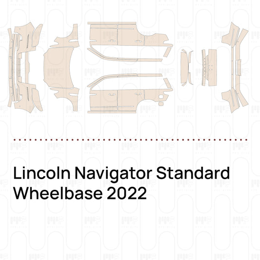 Pre-Cut PPF Lincoln Navigator Standard Wheelbase 2022