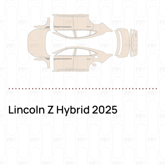 Pre-Cut PPF Lincoln Z Hybrid 2025