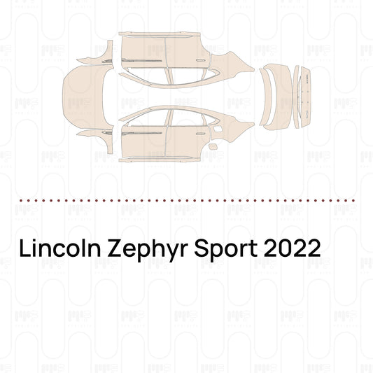 Pre-Cut PPF Lincoln Zephyr Sport 2022