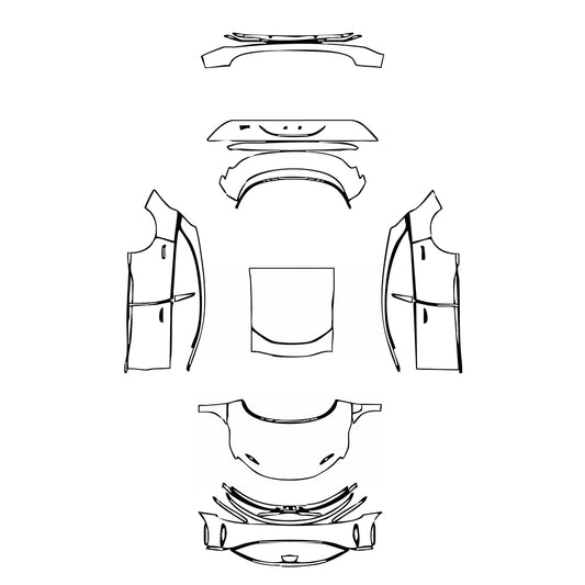 Pre-Cut PPF Lucid Air Dream Edition 2025 - PPF-Kits