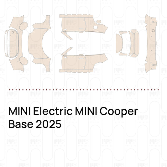 Pre-Cut PPF MINI Electric MINI Cooper Base 2025