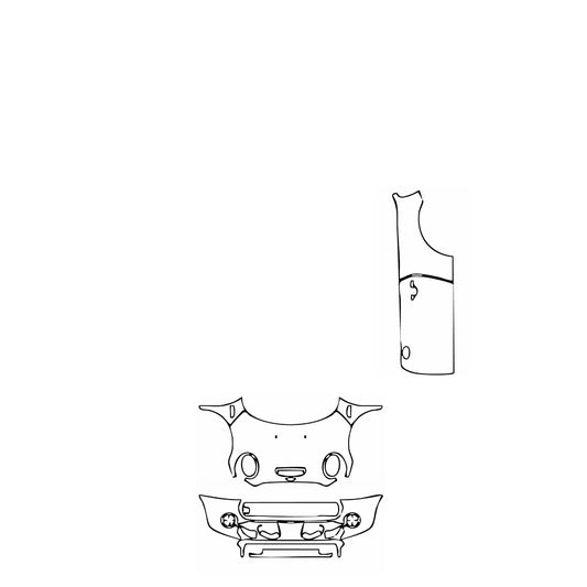 Pre-Cut PPF MINI MINI Convertible Cooper S Base 2019 - PPF-Kits