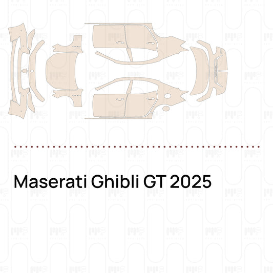 Pre-Cut PPF Maserati Ghibli GT 2025