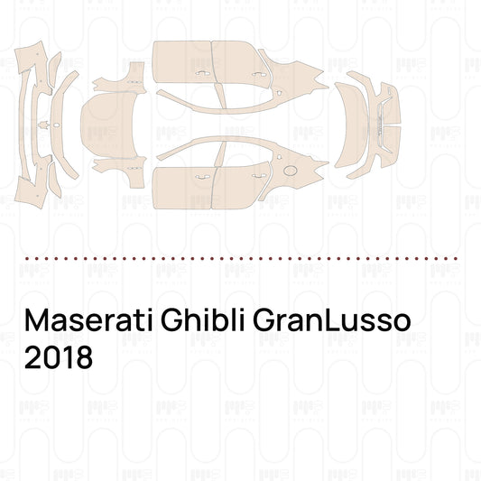 Pre-Cut PPF Maserati Ghibli GranLusso 2018