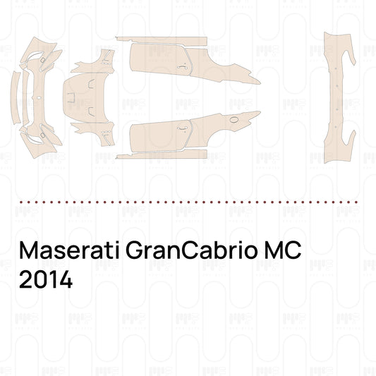 Pre-Cut PPF Maserati GranCabrio MC 2014